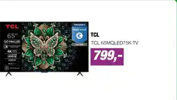 EP TCL 65MQLED75K TV aanbieding