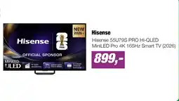 EP Hisense 55U79S PRO Hi-QLED MiniLED Pro 4K 165Hz Smart TV (2026) aanbieding