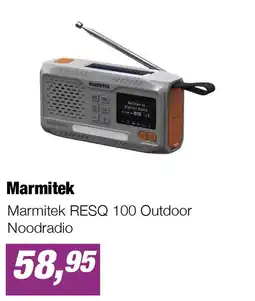 EP Marmitek RESQ 100 Outdoor Noodradio aanbieding