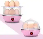 Bol.com HR Goods eikerkoker elektrisch - Geschikt voor 1 - 14 eieren - Roze aanbieding