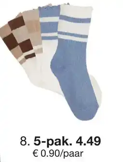 Zeeman Sokken aanbieding