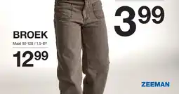 Zeeman Broek aanbieding