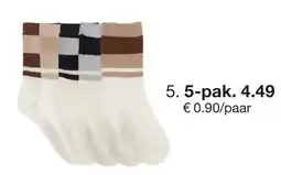 Zeeman Sokken aanbieding