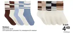 Zeeman Sokken aanbieding