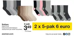 Zeeman Sokken aanbieding