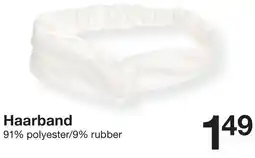 Zeeman Haarband aanbieding