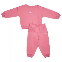 Foot Locker Nike Essential Crew Trainingspakken Baby - Roze - Maat 80 - 86 CM - Katoen Fleece aanbieding
