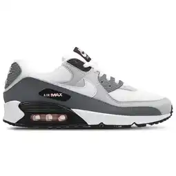 Foot Locker Nike Air Max 90 Sneakers Heren - Grijs - Maat 43 - Mesh/Synthetisch aanbieding
