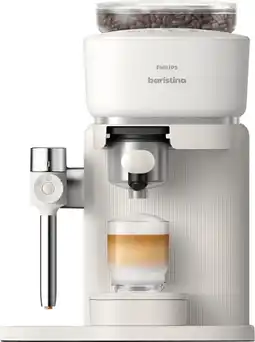 Coolblue Philips Baristina Latte BAR400/00 Wit aanbieding