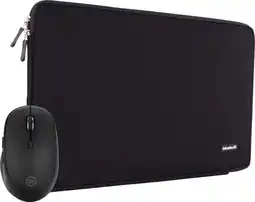 Coolblue BlueBuilt Laptophoes voor Apple MacBook Air 13 inch Zwart + Tradendum Muis aanbieding