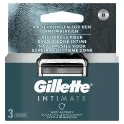 De Online Drogist Gillette Intimate Navulmesjes aanbieding