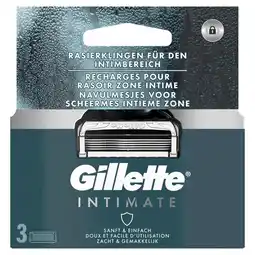 De Online Drogist Gillette Intimate Navulmesjes aanbieding