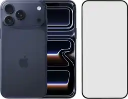 Coolblue Apple iPhone 17 Pro Max 512GB Blauw + BlueBuilt Screenprotector Glas aanbieding