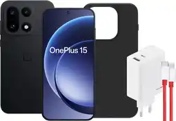 Coolblue OnePlus 15 512GB Zwart 5G + Basis Accessoirepakket aanbieding