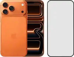Coolblue Apple iPhone 17 Pro Max 256GB Oranje + BlueBuilt Screenprotector Glas aanbieding