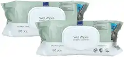 De Online Drogist Abena Wet Wipes Duoverpakking aanbieding