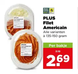PLUS PLUS Filet Americain aanbieding
