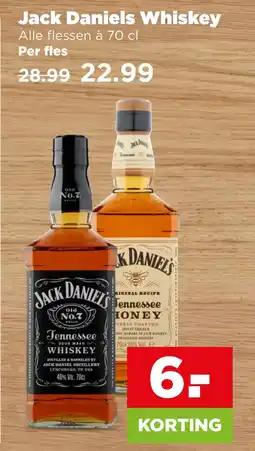 PLUS Jack Daniels Whiskey aanbieding