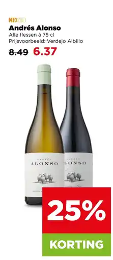 PLUS Andrés Alonso aanbieding