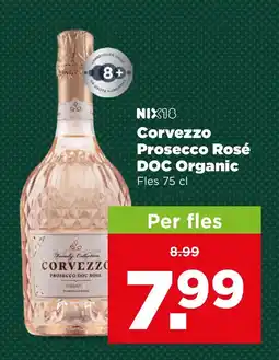 PLUS Corvezzo Prosecco Rosé DOC Organic aanbieding