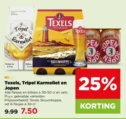 PLUS Texels, Tripel Karmeliet en Jopen aanbieding