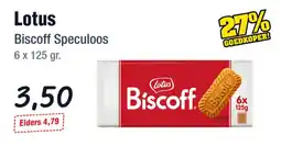 Budget Food Lotus Biscoff Speculoos aanbieding