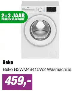 EP Beko Beko B3WM49410W2 Wasmachine aanbieding