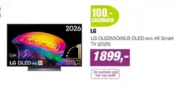 EP LG OLED55C69LB OLED evo 4K Smart TV aanbieding