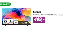 EP Samsung Samsung 43" Mini LED 4K M72H (2026) aanbieding
