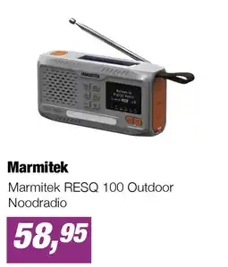 EP Marmitek Marmitek RESQ 100 Outdoor Noodradio aanbieding