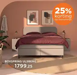 TotaalBED Boxspring Ulsberg aanbieding