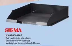 Makro Sigma Brievenbakken aanbieding