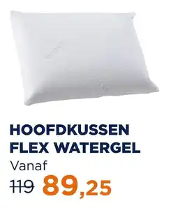 TotaalBED TENCEL hoofdkussen flex watergel aanbieding