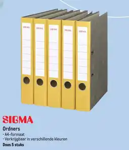 Makro Sigma Ordners aanbieding