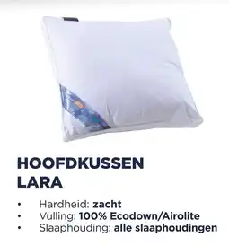 TotaalBED Hoofdkussen Lara aanbieding
