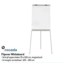 Makro Rocada Flipover Whiteboard aanbieding
