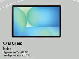 Makro Samsung Tablet aanbieding