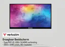 Makro Verbatim Draagbaar Beeldscherm aanbieding