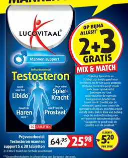 Lucovitaal Lucovitaal mannen support Testosteron aanbieding