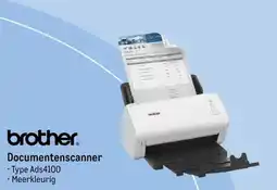 Makro Brother Documentenscanner Type Ads4100 aanbieding