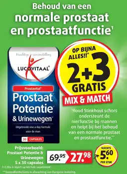 Lucovitaal Lucovitaal Prostaat Potentie & Urinewegen aanbieding