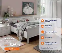 TotaalBED BED IBIZA aanbieding
