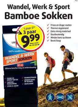 Lucovitaal Lucovitaal Bamboe Sokken aanbieding