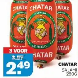 Sahan Supermarkten Chatar salami aanbieding