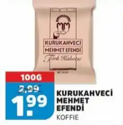 Sahan Supermarkten Kurukahveci̇ mehmet efendi̇ koffie aanbieding