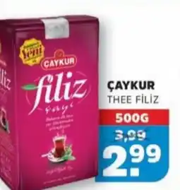 Sahan Supermarkten Çaykur thee fi̇li̇z aanbieding