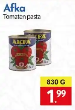 Tanger Markt Afka tomaten pasta aanbieding