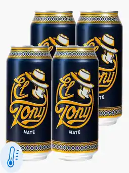 Flink El Tony Mate 33cl 4x aanbieding