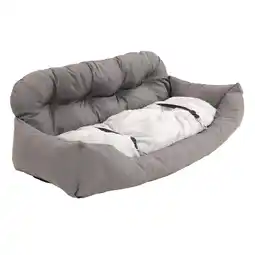 Van Cranenbroek Autostoel hond achterbank 100 x 57 x 30 cm grijs aanbieding