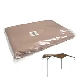Van Cranenbroek Dakdoek pergola Robella taupe Bois le Duc aanbieding